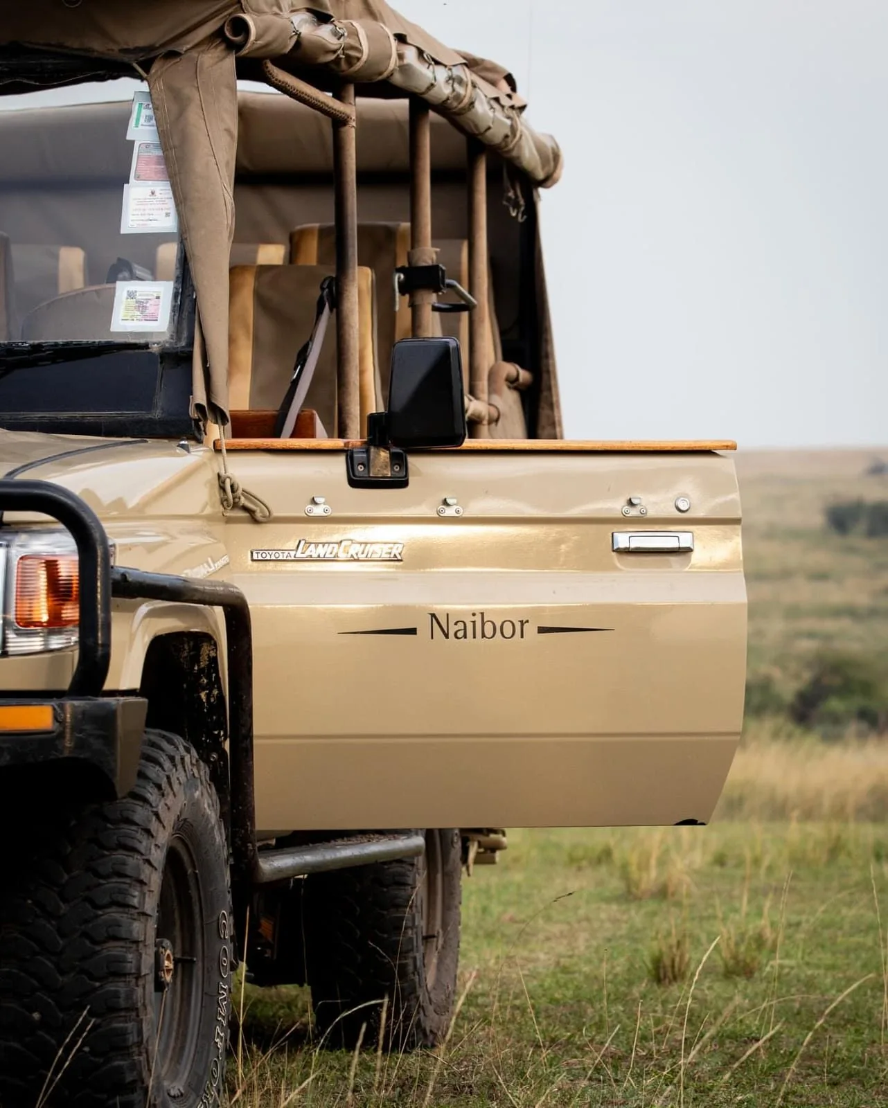 Wild Experiences Private Safari Menu safari